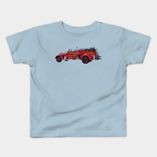 Vintage Fire Engine Kids T-Shirt